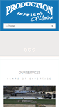 Mobile Screenshot of productionservicesofmaine.com